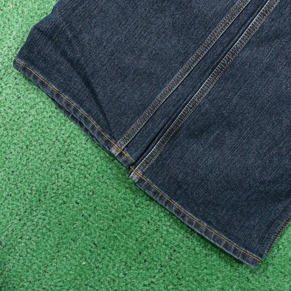 Ariat Rebar M4 Jeans Mens 34x30 Blue Relaxed Boot Workwear Carpenter Pockets - Picture 4 of 14